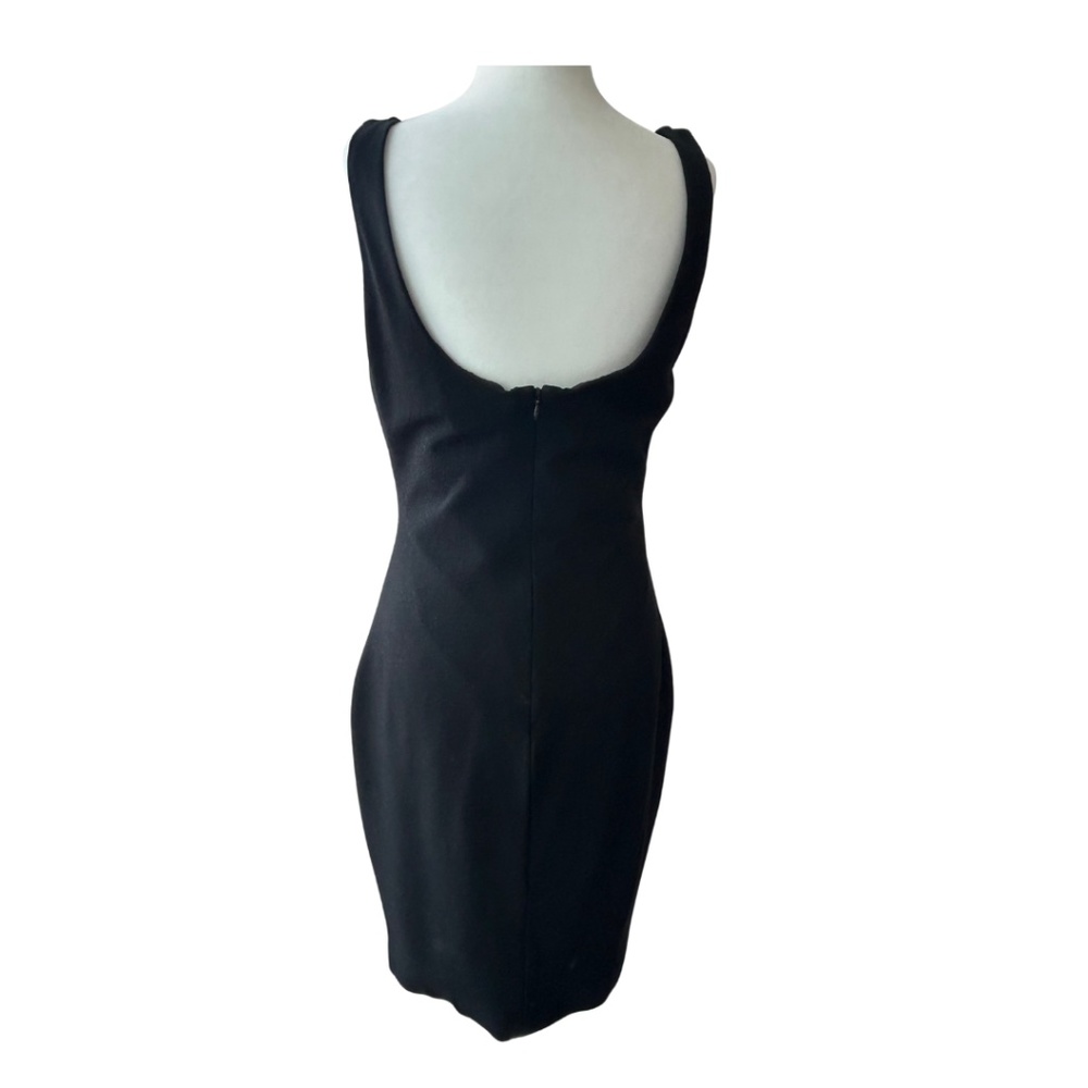 Diane von Furstenberg DVF Arianna Leopard Jacquard Sheath Dress Size 10 - Picture 6 of 9